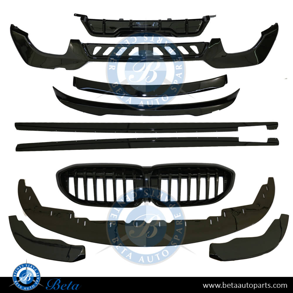 Body Skirt Upgrade from M-Tech to AC Schnitzer for BMW 3 Series G20 2019-up models Body Skirt Upgrade from M-Tech to AC Schnitzer for BMW 3 Series G20 2019-up models